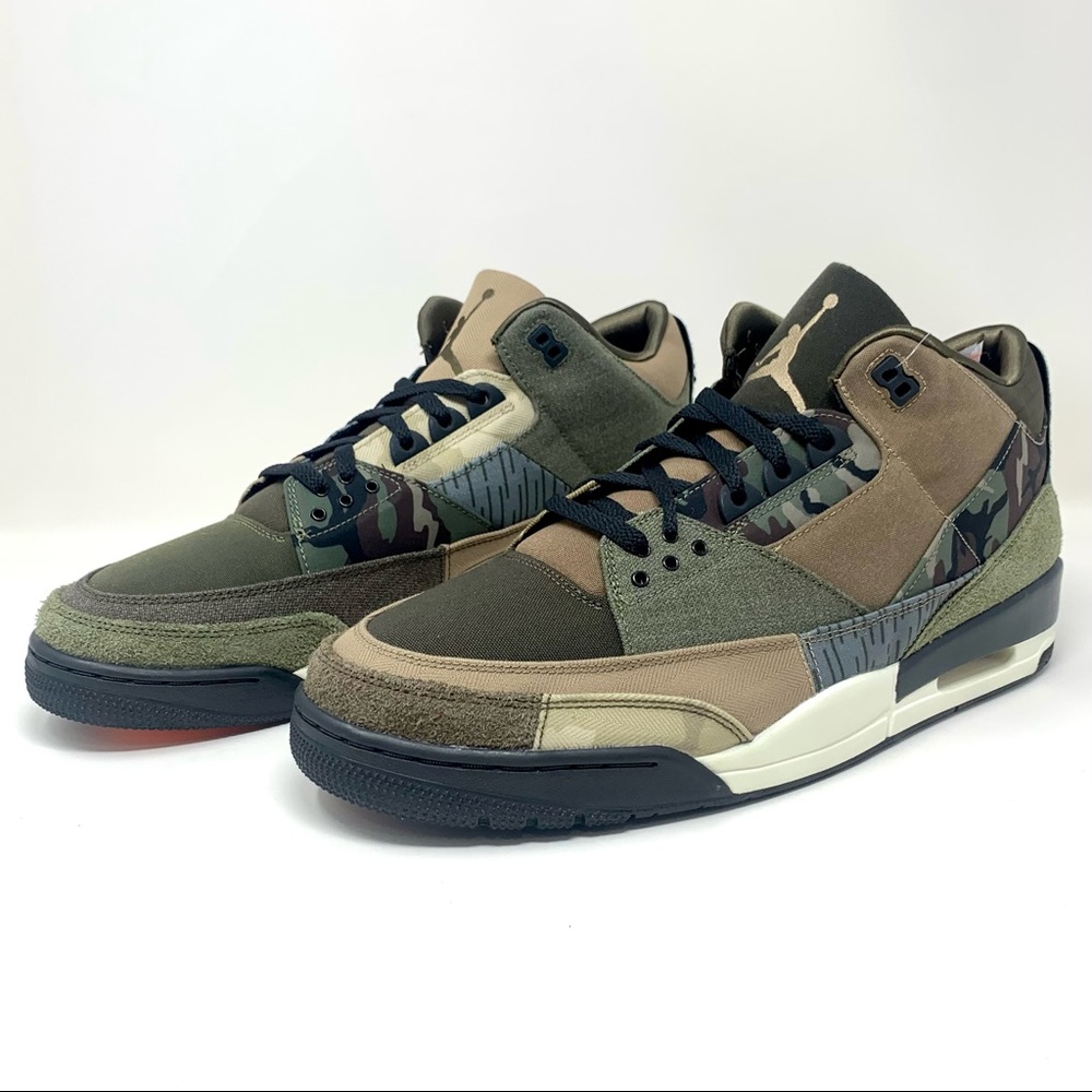 Air Jordan 3 Retro "Patchwork' Shoes Size 15